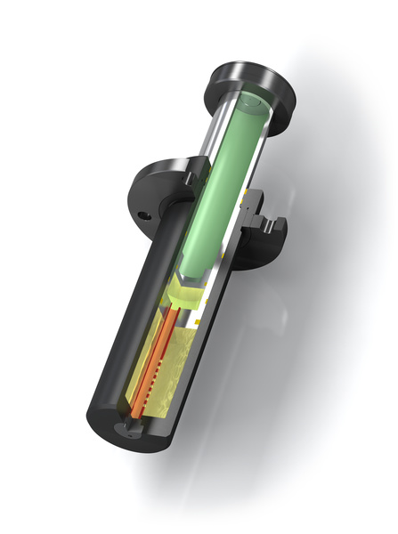 ACE Stoßdämpfer GmbH - Bild - SDP80EU-F Flansch Frontseite